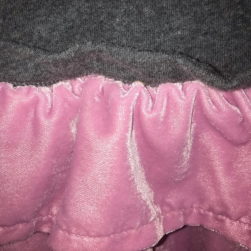 Crewcuts Grey & Pink Velvet Dress - Picture 15 of 16